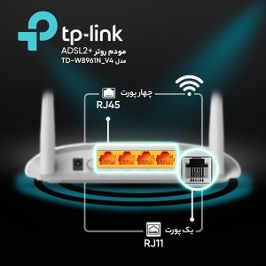 بررسی مودم TP-Link TD-W8961N